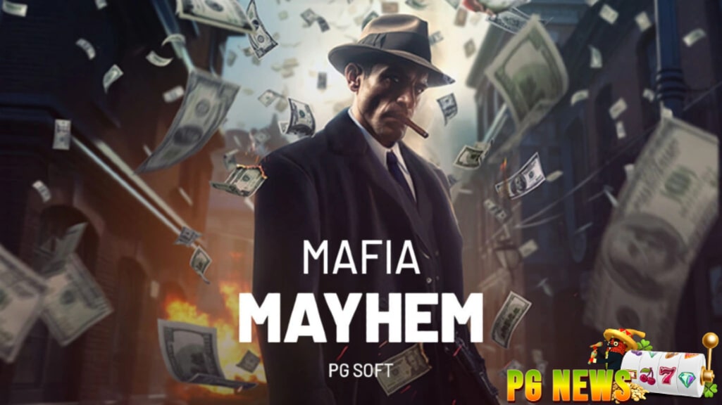 Nikmati keseruan dalam permainan slot online Mafia Mayhem dari PG Soft yang menggunakan tema mafia ini hadir dengan bonus besar, fitur wild, dan peluang menang fantastis dan grafis bergaya noir, musik penuh ketegangan, dan simbol khas dunia bawah tanah.