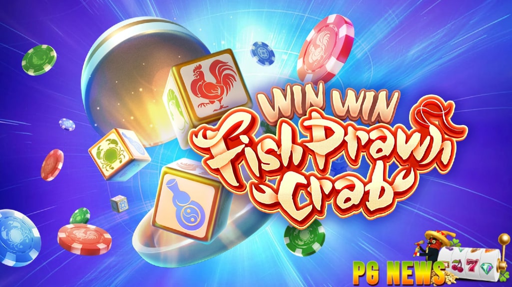 Nikmati keseruan dalam permainan slot online Win Win Fish Prawn Crab dari PG Soft yang menggunakan tema yang terinsipirasi dari permainan klasik Hoo Hey How yang dikenal luas di Asia Tenggara dengan simbol ikan, udang, kepiting, ayam, labu, dan uang.